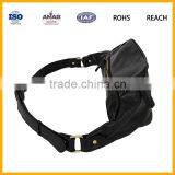 Durable PU Zipper Unisex Waist Bag for Sports, Travel, Business thumbnail-4