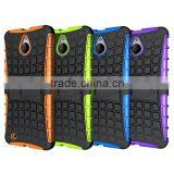 Dual Layer Tough Rugged Kickstand Hard Hybrid Armor Heavy Duty Shockproof Case for MIRCOSOFT LUMIA 850