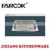 61*41cm Small Kitchen Designs Stainless Steel Sink thumbnail-1