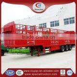for Sale China Van Semi-trailer Steel Cargo Trailer thumbnail-1