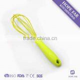 0300205 High Quality 10.5" Green Color Silicone Kitchen Egg Beater thumbnail-1