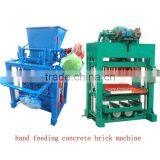 Used Hand Feeding Manual Pavement Baking-free Block Maker thumbnail-1