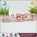 "DREAM" Shape Ceramic Letter Sign Board for Decoration thumbnail-6