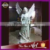 Garden Decor Girl Marble Angel Statue thumbnail-1