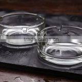 Round Glass Ash Tray Clear Glass Ash Tray thumbnail-1