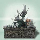 Custom Polyresin Thumbelina Cartoon Character Crafts Resin Garden Sister Garden Gnomes Statue Decoration thumbnail-6