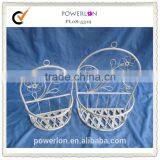 Durable S/3 Metal Garden Flower Wall Planters thumbnail-6