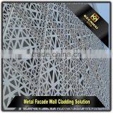 Decorative Laser Cutting Outdoor Aluminium Perforated Sheet Metal Facade thumbnail-4