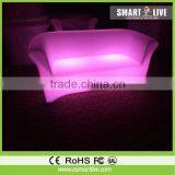 BSCI,ICTI PVC/TPU extra-terrestrial shape inflatable led sofa