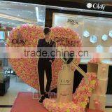 Wedding Artificial Rose Flowers for Wall Decoration thumbnail-3