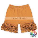 Stylish Design Solid Color Baby Ruffle Cotton Shorts Many Colors Cheap Baby Boy Shorts thumbnail-3