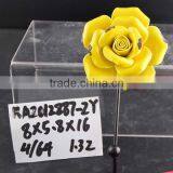 Promotional Gifts Ceramic Wall Hook With Flower Design for Decoration thumbnail-1