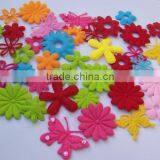 Made in China Hot New Products for 2017 China Supplier Wholesale Website Handmade Die Cut Shapes Felt Flower for Diy thumbnail-3