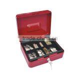 451513 Good Money Safe Deposit Box Metal Home Security Key Cash Coin Box thumbnail-2