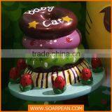 Custom Fiberglass Birthday Fake Cake Ornaments thumbnail-1