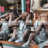 High Quality Monkey Statue Hear No Evil With Low Price thumbnail-2