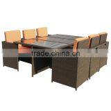 Space Saving Dining Table and Chairs Luxury Dining Room Set thumbnail-2