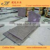 China Cheap G664 Granite Tomb Red Granite Monuments for Cemetery thumbnail-1