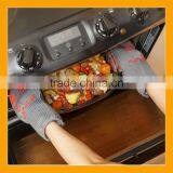 Highest Rated Silicone Insulated Grill Gloves Great Forearm Protection Kitchen Gloves thumbnail-2