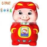 popular cartoon talking robot with music for kids, made in china