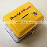 Customized High Quality Rectangle Metal Coin Bank thumbnail-4