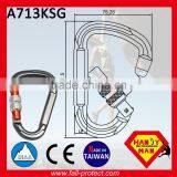 25KN Big D Type Mountain Climbing Aluminum Carabiner With CE & UIAA thumbnail-4