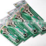 BERRYLION 12'' Nickel Alloy Plated Adjustable Wrench, PVC Handle Grip Spanner thumbnail-3