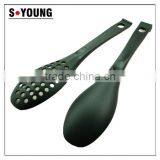 35024 Separable Nylon Kitchen Tongs BBQ Cooking Food Salad Tongs With Spoon thumbnail-4