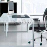 Glass Executive Desk,modern Glass Desk Office Furniture,glass Corner Computer Desk thumbnail-1