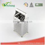 WCE7040 New Products 4 Sides Electrolytic Corrosion Vegetable Kitchen Graters Stainless Steel Grater thumbnail-1