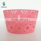 2016 New Type pp Circular Plastic Basket With Sunflower thumbnail-2