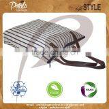 Leather Handle Canvas Bag thumbnail-3