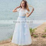 Girls Dress New 2017 Children Girl Floral Dresses Summer Fashion Lace Beach Dress Kids Clothes thumbnail-2