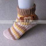 Thick Acylic Carton Non-kid Home Sock thumbnail-1