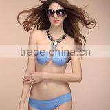 2015 New Design Push up Sexy Girl Panty Bra thumbnail-3