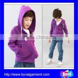 Wholesale 2016 Hot Sale Plain Unisex Custom Kid Hoodies for Autumn thumbnail-2