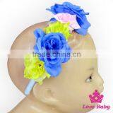 Fancy Remake Photo Props Fabric Bulk Flashing Flower Petals Girls Bridal Headband Teen Girl Hairband Accessories thumbnail-5