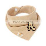 S33341W Cotton Towel New Baby Bib Bandana Baby Girls Fancy Flower Bib thumbnail-3