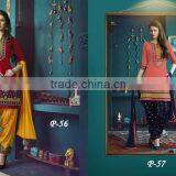 Cotton Patiala Suits thumbnail-3