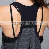 Ladies Tops Latest Design Custom Fitness Sports Gym Yoga Tank Top thumbnail-4