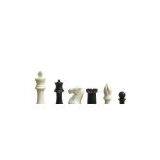 Plastic Chess Piece With King 4'' thumbnail-1