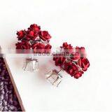 Ball-flower Fashion Diamond Stone Jewelry Stud Earrings thumbnail-1