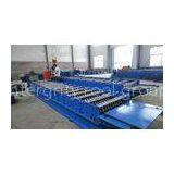 Automatic Color Steel Roof Panel Roll Forming Machine With 8-15m/Min