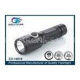 Anti - Abrasive CREE LED Torch With Direct Charging Hole , Multi - Function Flashlight thumbnail-1