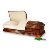 Solid Wood Coffin Wood Casket Wood Coffin thumbnail-3