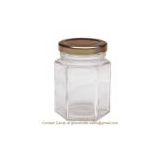 Supply Hexagon Glass Jar