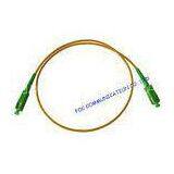 Bend Insensitive Fiber Optic SC-SCPatch Cord OFNP Jacket OM3 / OM4 thumbnail-1