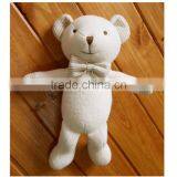 No Dyeing Natural Organic Cotton Safty Baby First Doll Infant Toy thumbnail-2
