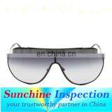 Third Party Inspection Company to Check Sunglass Quality and Test Before Shipment