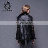 Durability Sheepskin Double Face Fur Women Vest thumbnail-4